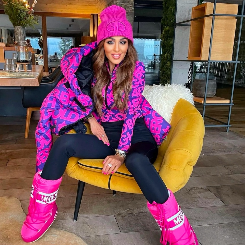 Goldbergh Type Purple Pink Ski Base Layer Pully